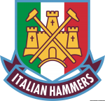 Logo West Ham United versione Italian Hammers